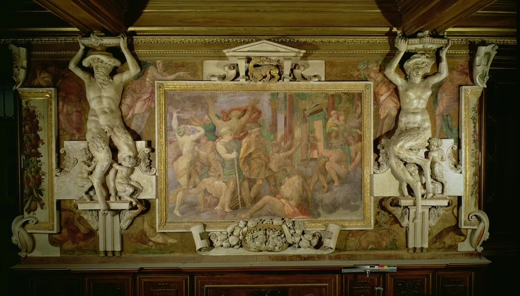 Caccia all'ignoranza, Galleria di Francesco I - Chateau de Fontainebleau